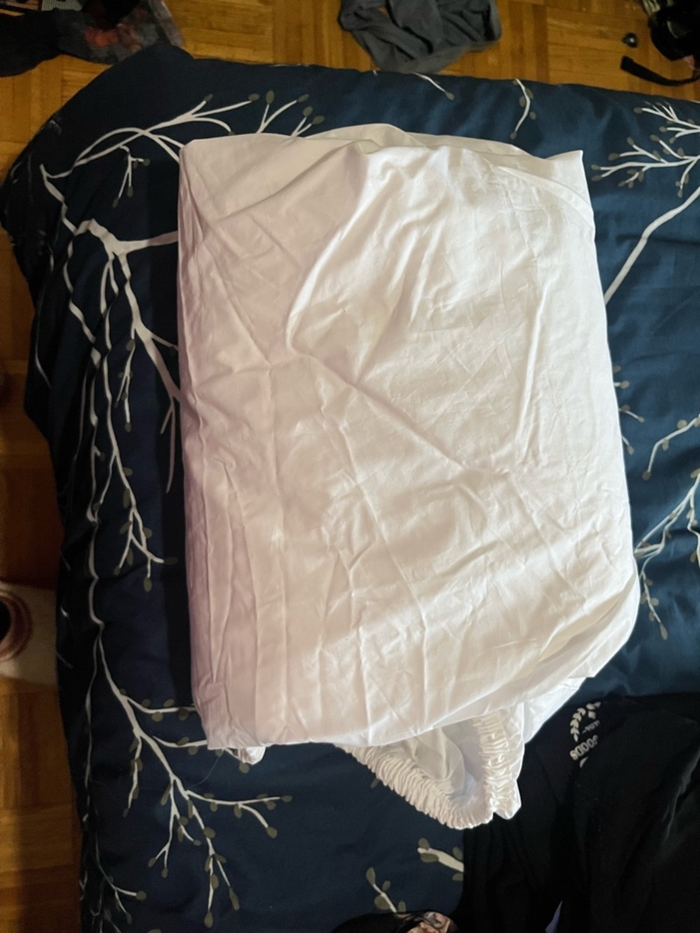 White Mattress Protector Cover